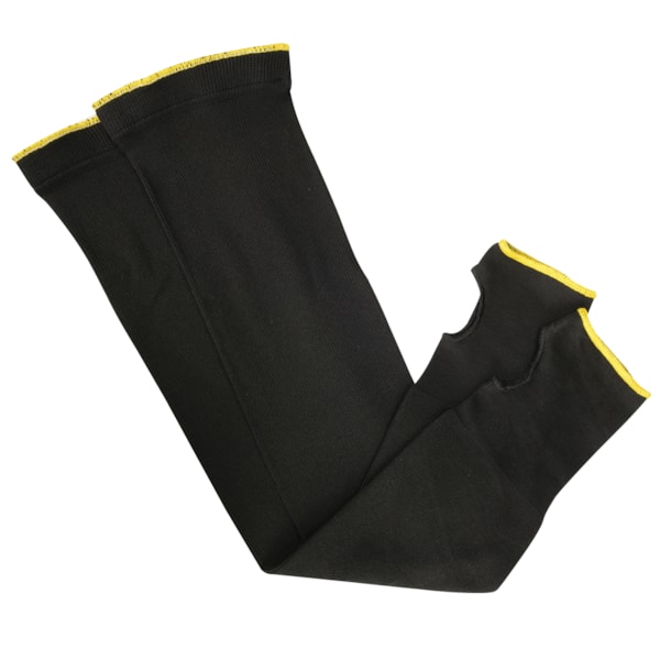 CutBan™ 22" Black Tapered Level 2 Cut Resistant Thumb Hole Sleeves 