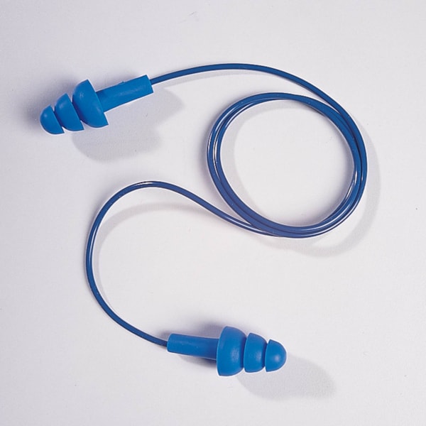 E-A-R™ UltraFit™ Metal Detectable Corded NRR 25 Polybag Reusable Ear Plugs