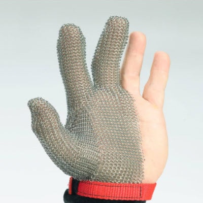 3 Finger Steel Mesh Glove