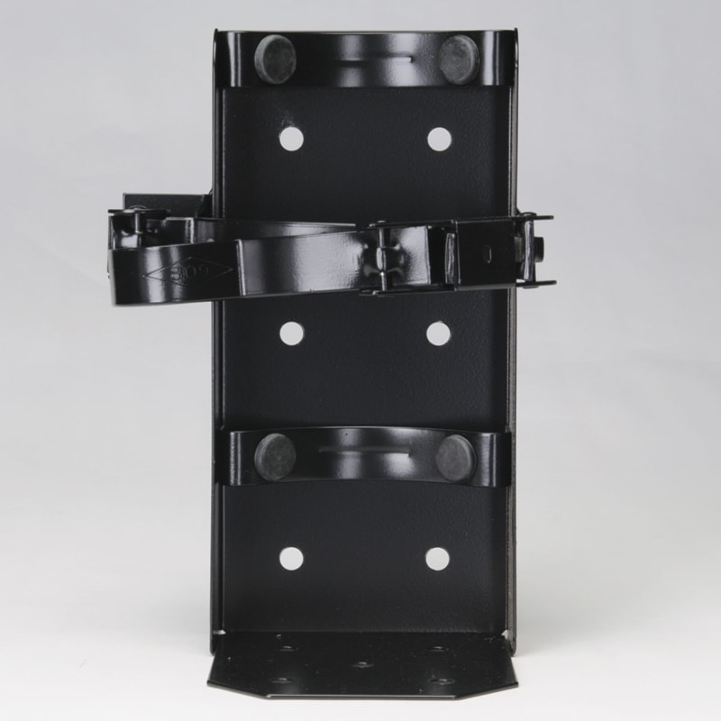 5 lb. & 10lb Carbon Dioxide Fire Extinguisher Vehicle Bracket Box with Locking Strap