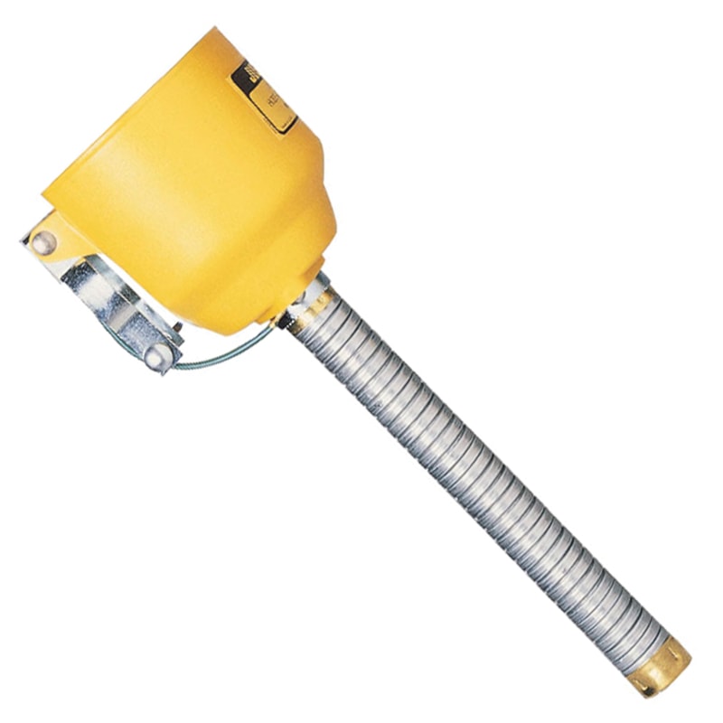 Bolt-On Galvanized Steel Hose Attachment for Type I Safety Can, 14"L x 1" O.D.
