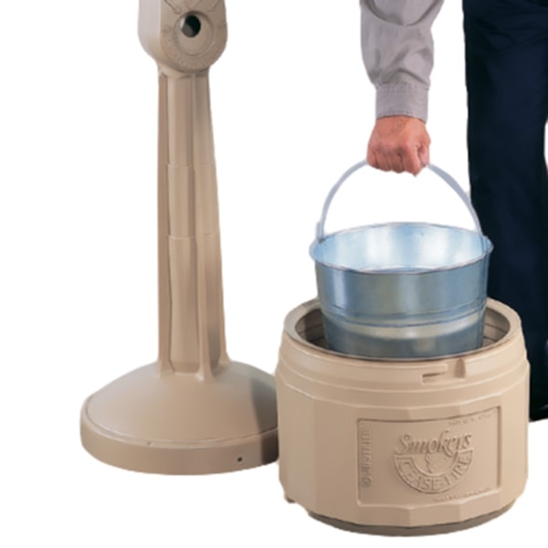 Smokers Cease-Fire® Cigarette Butt Receptacle