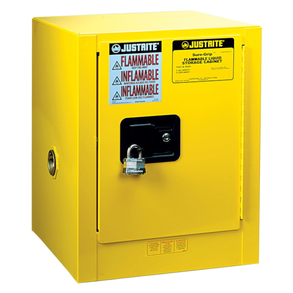 Compac 4 gal. Safety Cabinet with Self-Closing Door