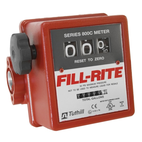 Series 800 Electric Fuel Transfer Pump Flow Meter