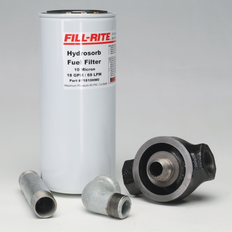 Hydrosorb Spin-On Filter Kit for Electric Fuel Transfer Pump