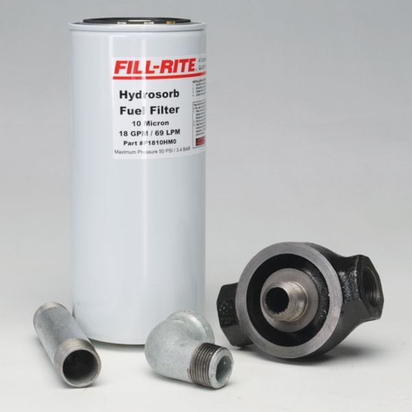 Hydrosorb Spin-On Filter Kit for Electric Fuel Transfer Pump