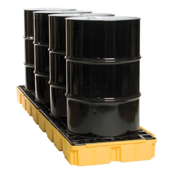 4-Drum In-Line Secondary Containment & Spill Control Platform