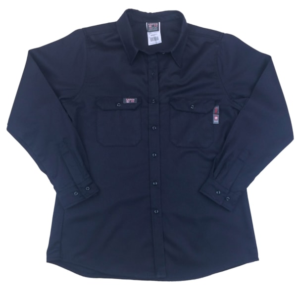 8.3 Cal Women's 7 oz. Flame Resistant Cotton/Nylon Blend FR Uniform Shirt