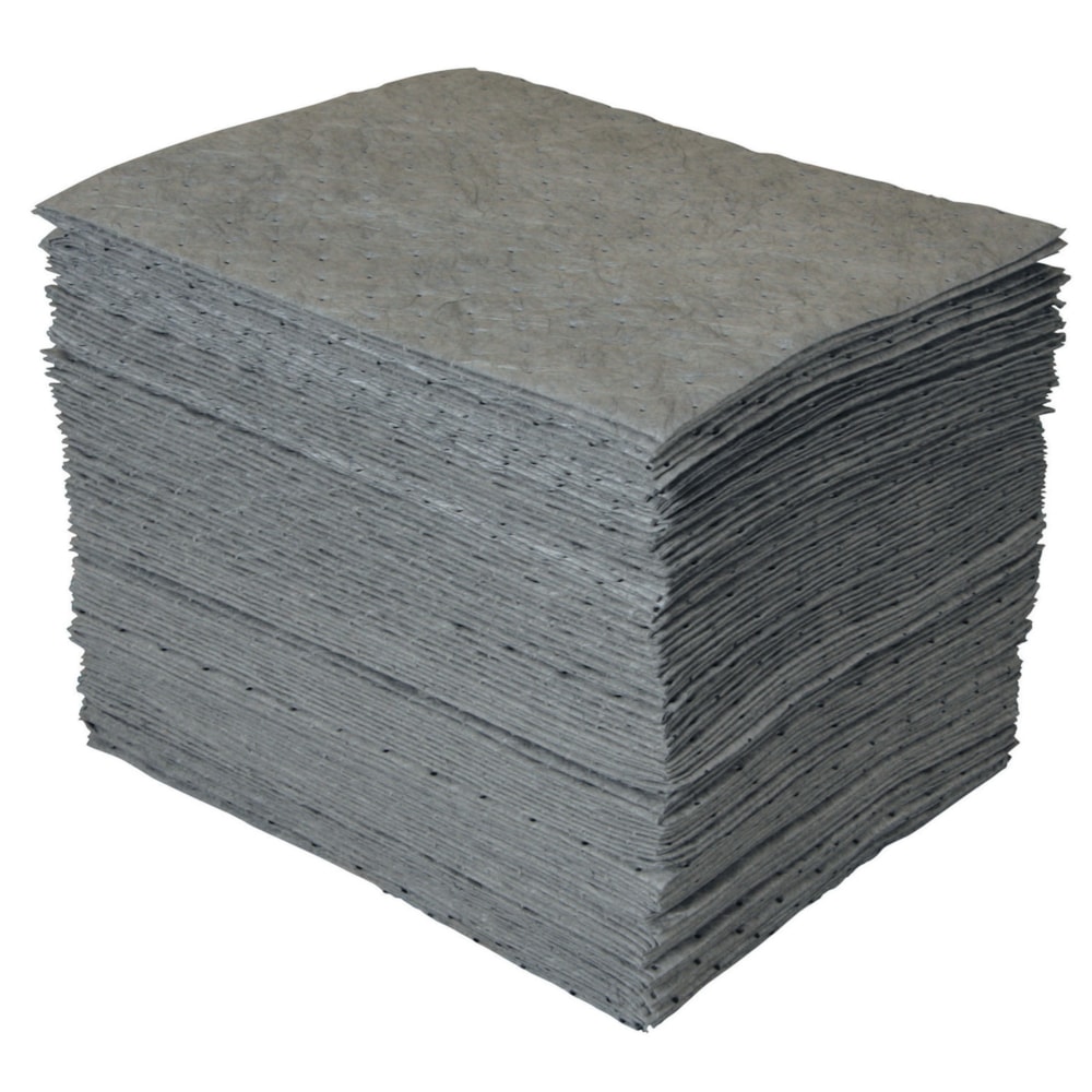 SPC 15" x 19" General Purpose Sorbent Lightweight Pads, 100/Bale & 22 gal. Capacity/Bale