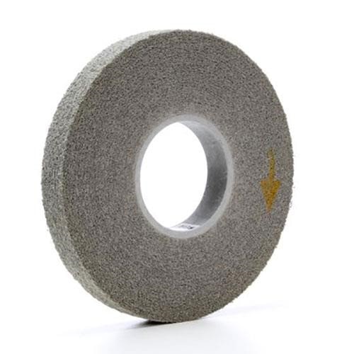 EXL Deburring Convolute Wheel, 8 in x 1 in x 3 in 8S MED, 3 per case