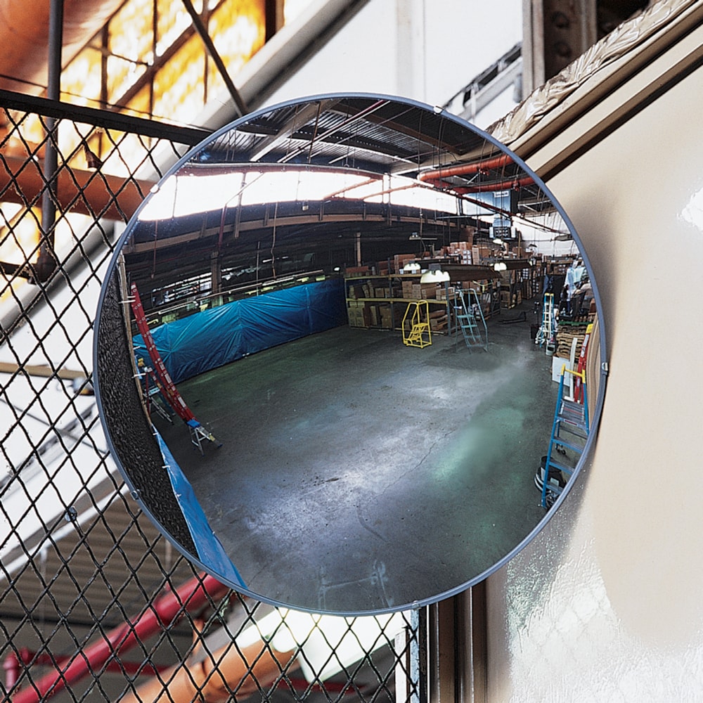 18" Convex Acrylic Security Mirror for Indoor Use