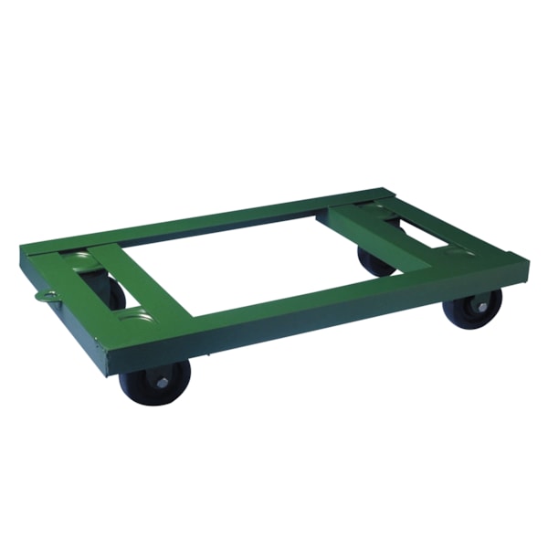18" x 30" Heavy-Duty Angle Iron Dolly with Hard Rubber Wheels, 1,600 lb. Capacity