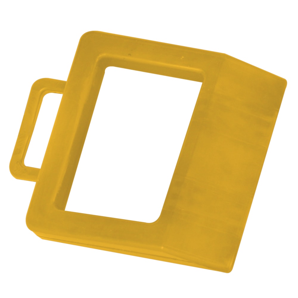 Hi-Vis Yellow Pallet Jack Stop