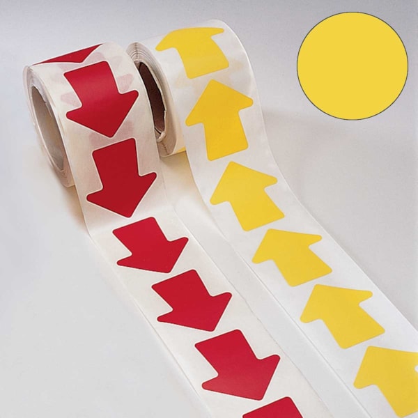 3" Marking Arrow Stickers, 500/Roll