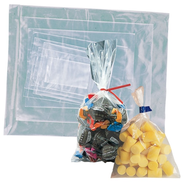 2 mil 24"W x 30"L Poly Bags, 250/Case