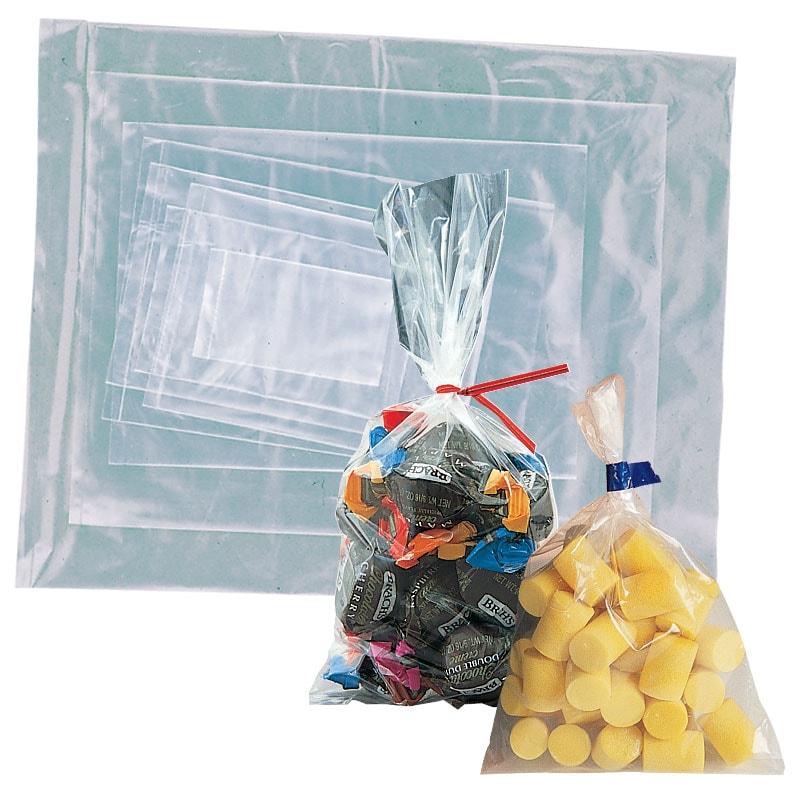4 mil 8"W x 12"L Poly Bags, 1000/Case