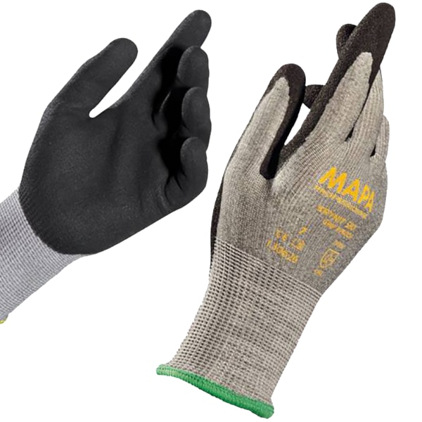 Krynit Grip & Proof 580 Nitrile Palm Coated HDPE Knit Work Gloves
