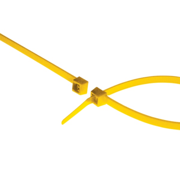 7" Colored 50 lb. Zip Ties, 100/Pack