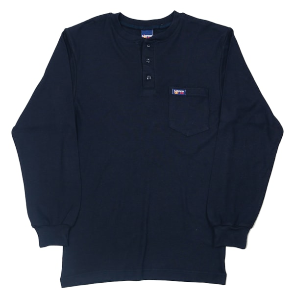 8.9 Cal Flame-Resistant Long Sleeve Henley FR Shirt