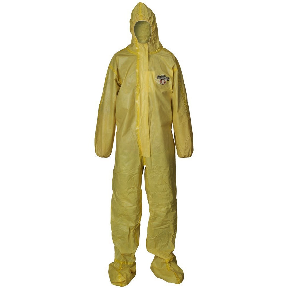 ChemMax 1 Serged Seam Hood Boots & Elastic Wrist Coveralls 25/CS