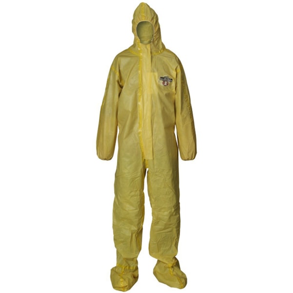 ChemMax 1 Serged Seam Hood Boots & Elastic Wrist Coveralls 25/CS