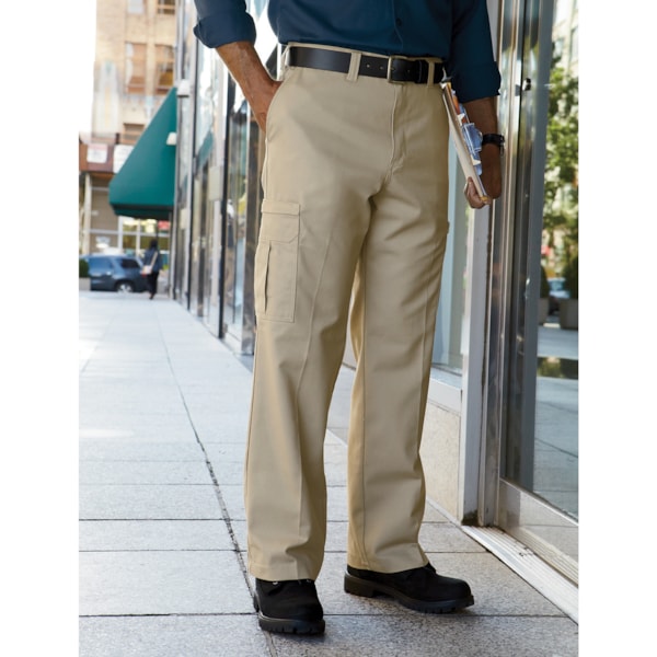 Men's Relaxed Fit 32" Inseam Premium 7.5 oz. Industrial Cargo Work Pants