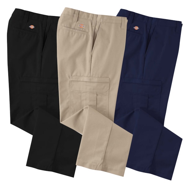 Men's Relaxed Fit 32" Inseam Premium 7.5 oz. Industrial Cargo Work Pants
