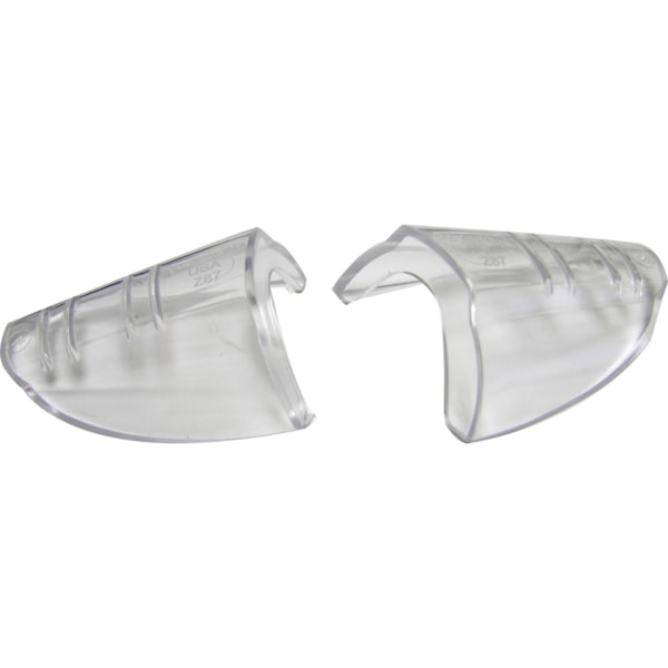 Premium PVC Slip-On Eyeglasses Safety Side Shields, Pair
