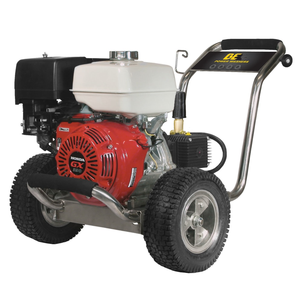 Commercial-Grade Stainless Steel Gasoline Pressure Washer 