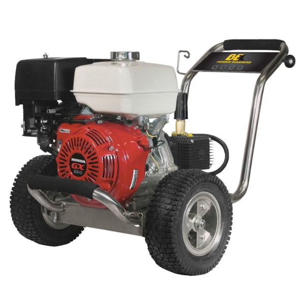 Commercial-Grade Stainless Steel Gasoline Pressure Washer 