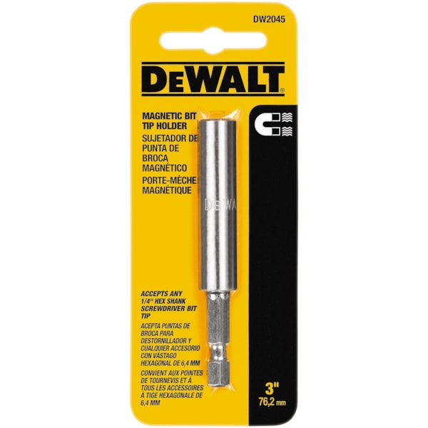 Magnetic Tip Holder for 1/4" Hex Shank Screwdriver Bits