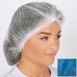 21" Pleated Bouffant PolyLite® Head Covers, 100/Pack thumbnail 3