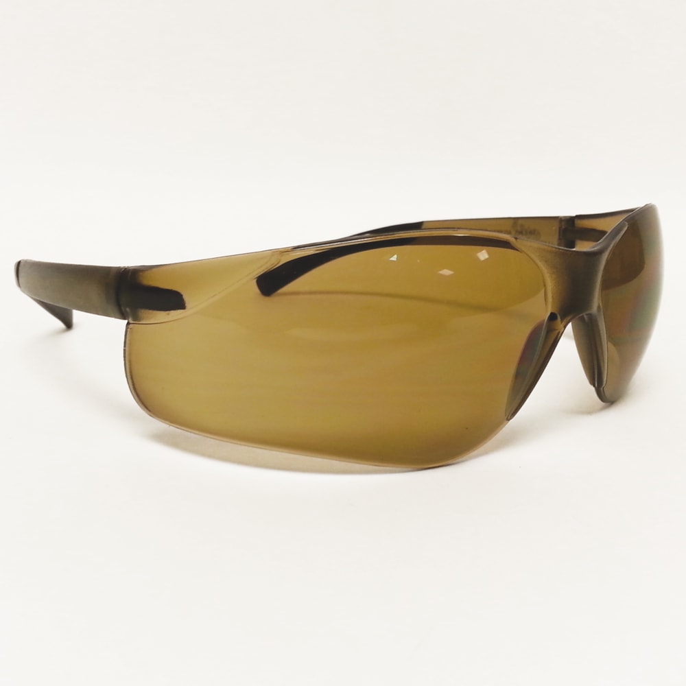 Ztec® Anti-Scratch Lens Safety Glasses, Brown