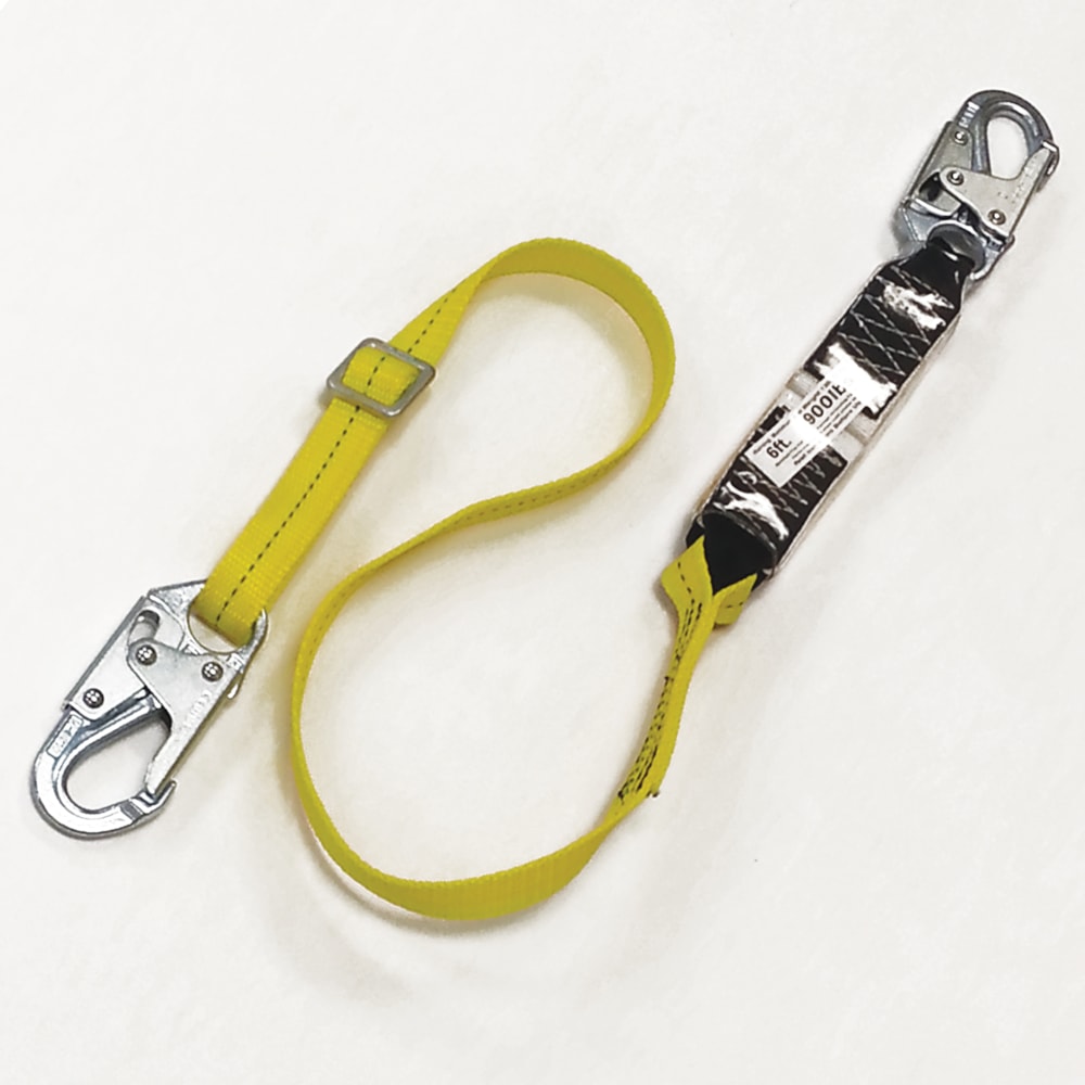 Buck Stop™ 5' - 6' Adjustable Fall Protection Lanyard