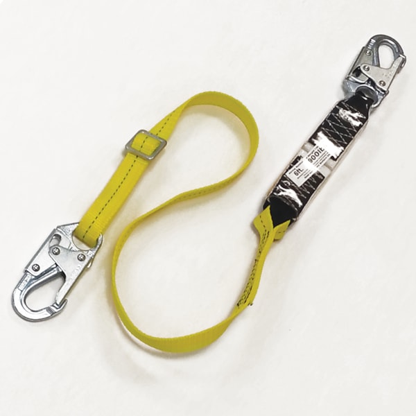 Buck Stop™ 5' - 6' Adjustable Fall Protection Lanyard