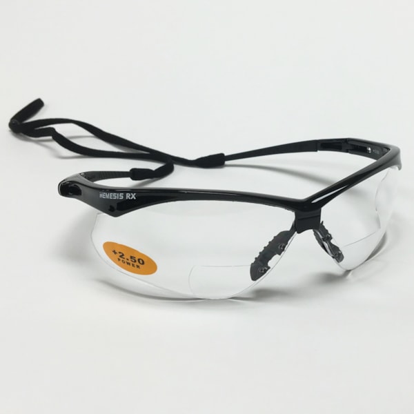 Nemesis® Reader Clear Lens Magnifying Safety Glasses