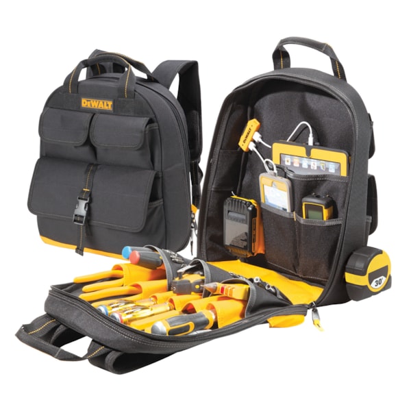 23-Pocket USB Charging Tool Backpack