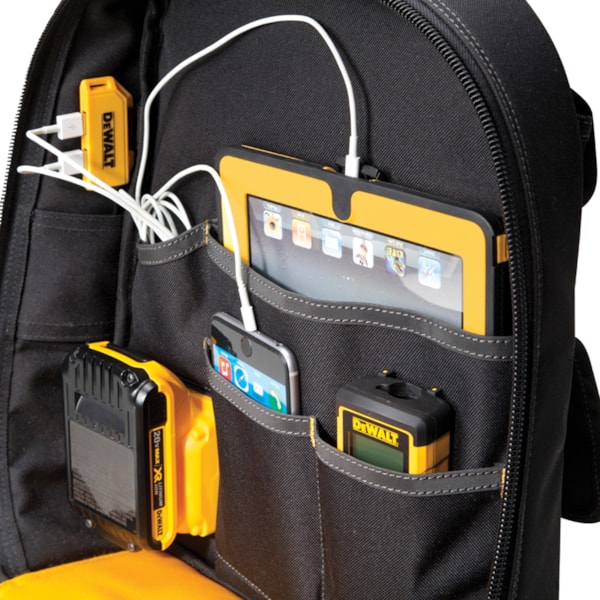 23-Pocket USB Charging Tool Backpack