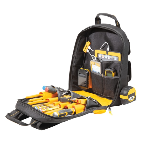 23-Pocket USB Charging Tool Backpack