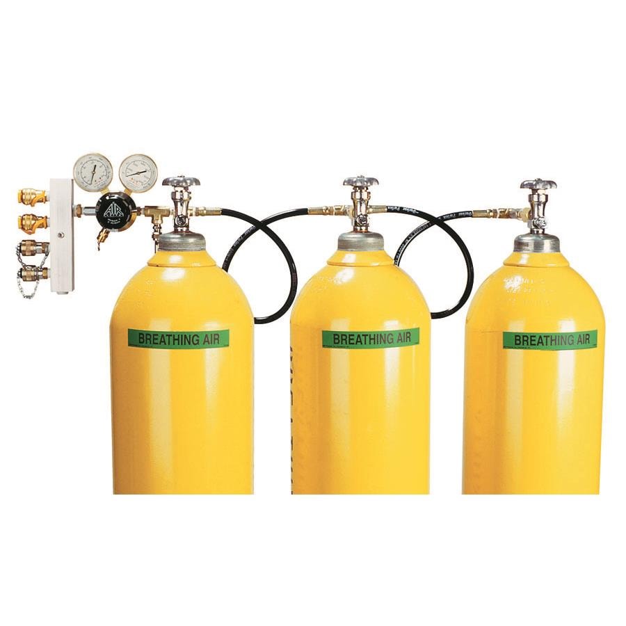 3-Cylinder Breathing Air Cascade Assembly, 4500 PSI