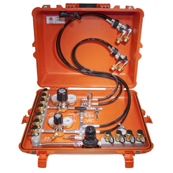 11-Outlet High Pressure MACK™ Series Multi Air Command Kit for Breathing, Filling, and Rescue Applications