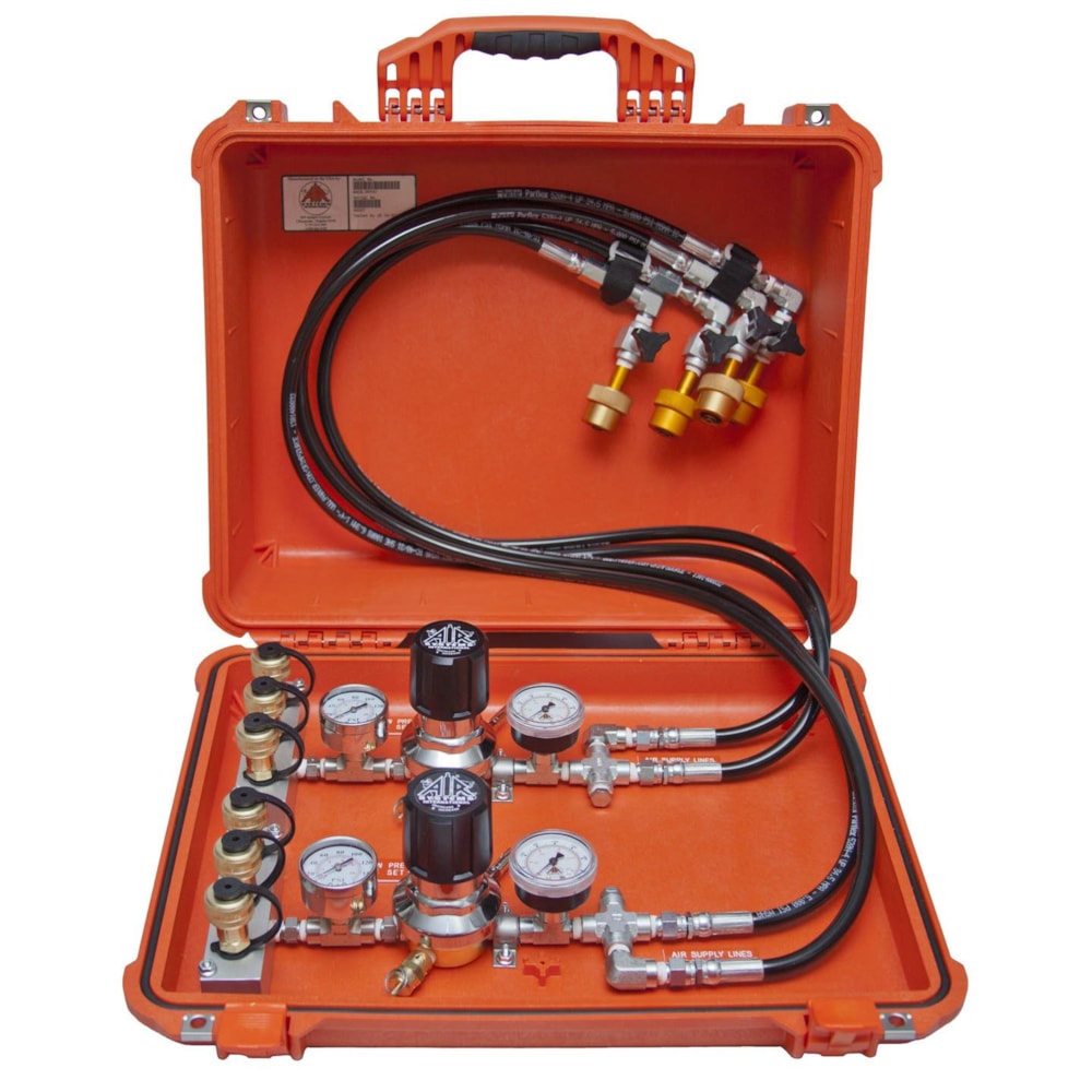 6-Outlet High Pressure MACK™ Series Multi Air Command Kit for Breathing, Filling, and Rescue Applications