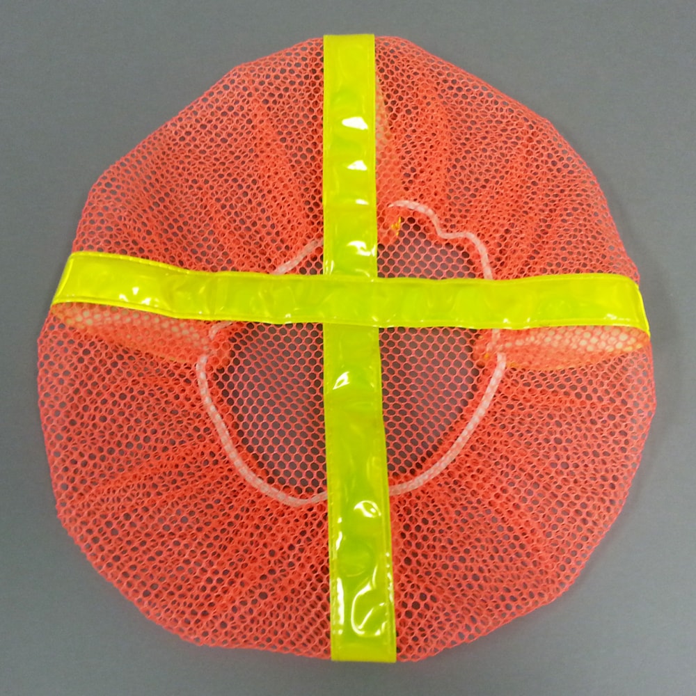 Hi-Vis Mesh Regular Brim Hard Hat Cover