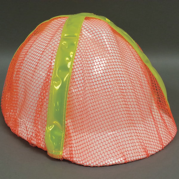 Hi-Vis Mesh Regular Brim Hard Hat Cover
