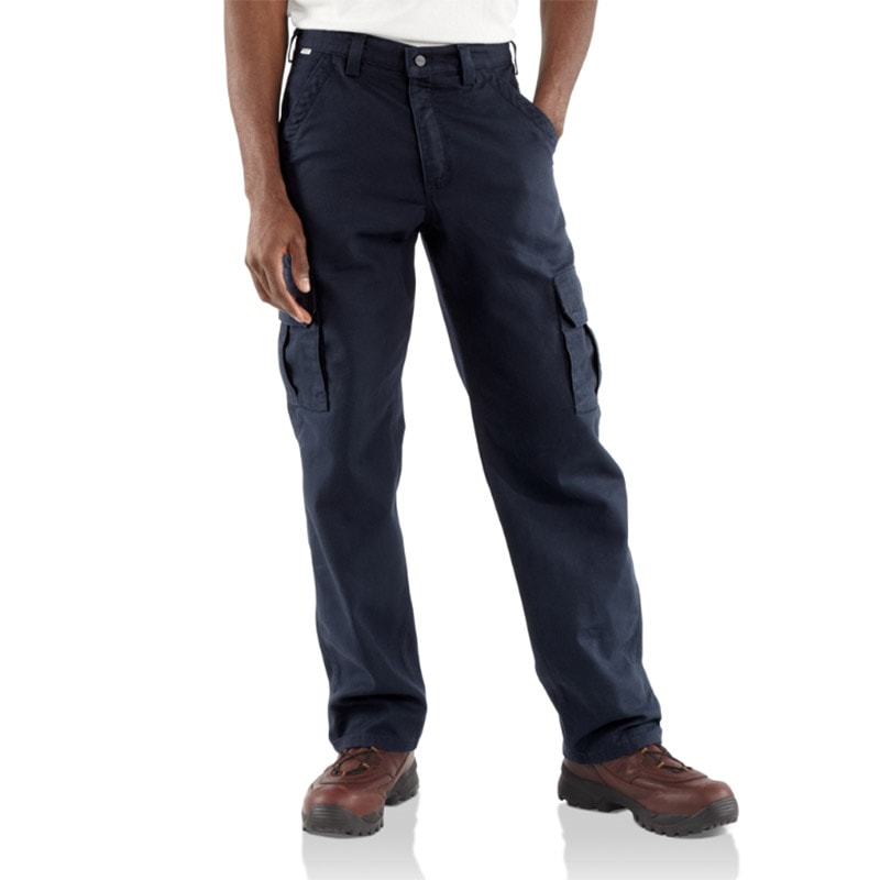 Flame-Resistant Canvas Cargo Pants