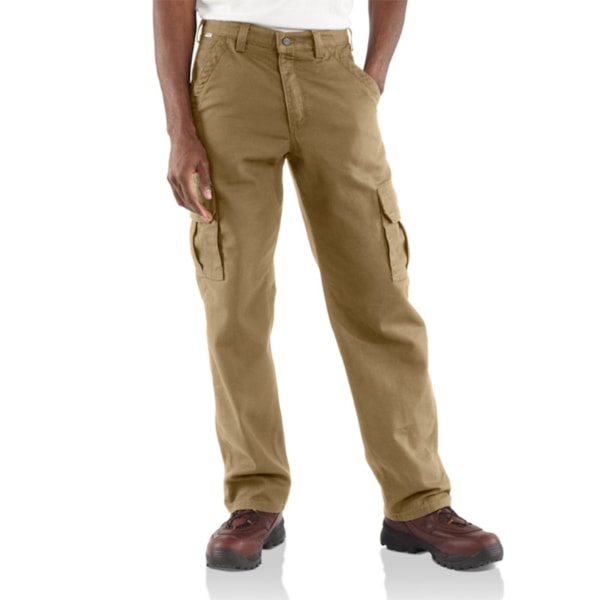 Flame-Resistant Canvas Cargo Pants