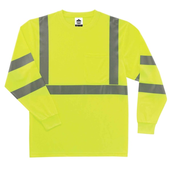 GloWear Class 3 Long Sleeve  Safety Shirt