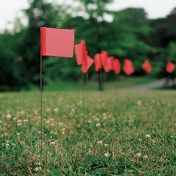 21" Marker – 4" x 5" Vinyl Flag