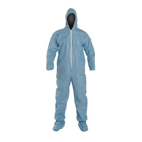 ProShield® 6 SFR Hood, Elastic Wrists & Attached Socks Coveralls 25/Case