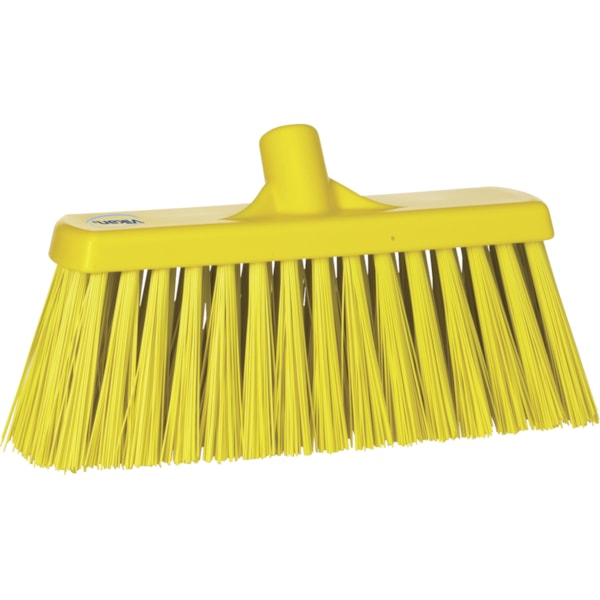 13" Heavy Duty Stiff Bristle Push Broom